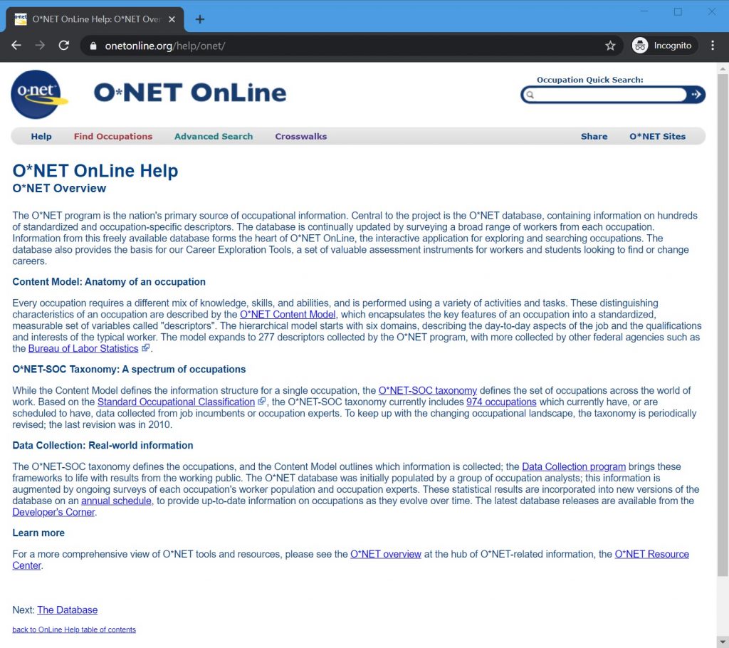 Onetonline